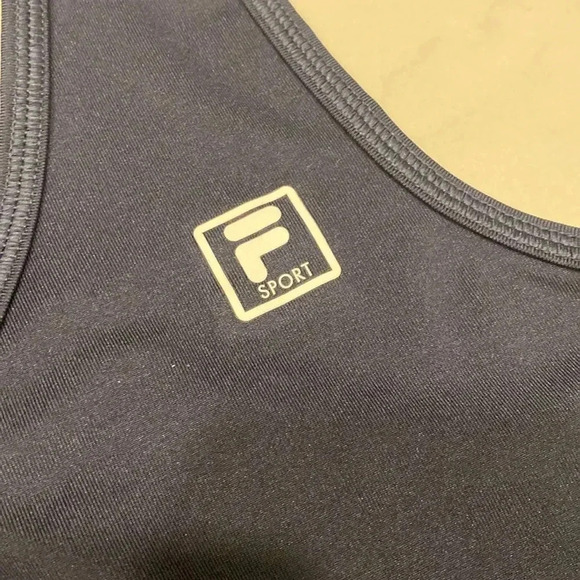 Fila Sport Racer Midnight Blue Performance Tank Top TruDry Running Shirt Size M - Picture 3 of 7